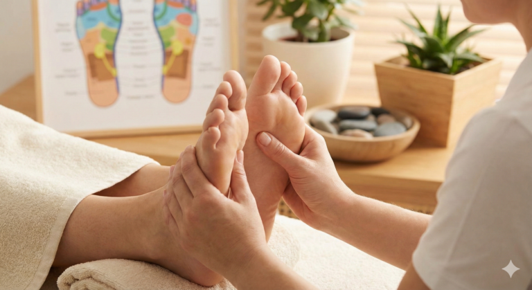 réflexologie plantaire